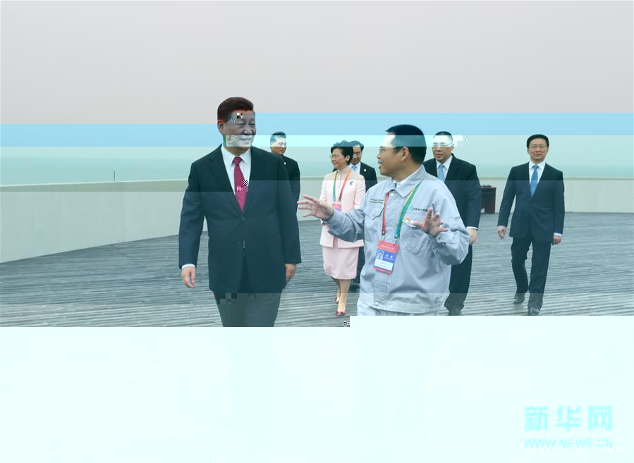 （時政）（2）習近平出席港珠澳大橋開通儀式并宣布大橋正式開通